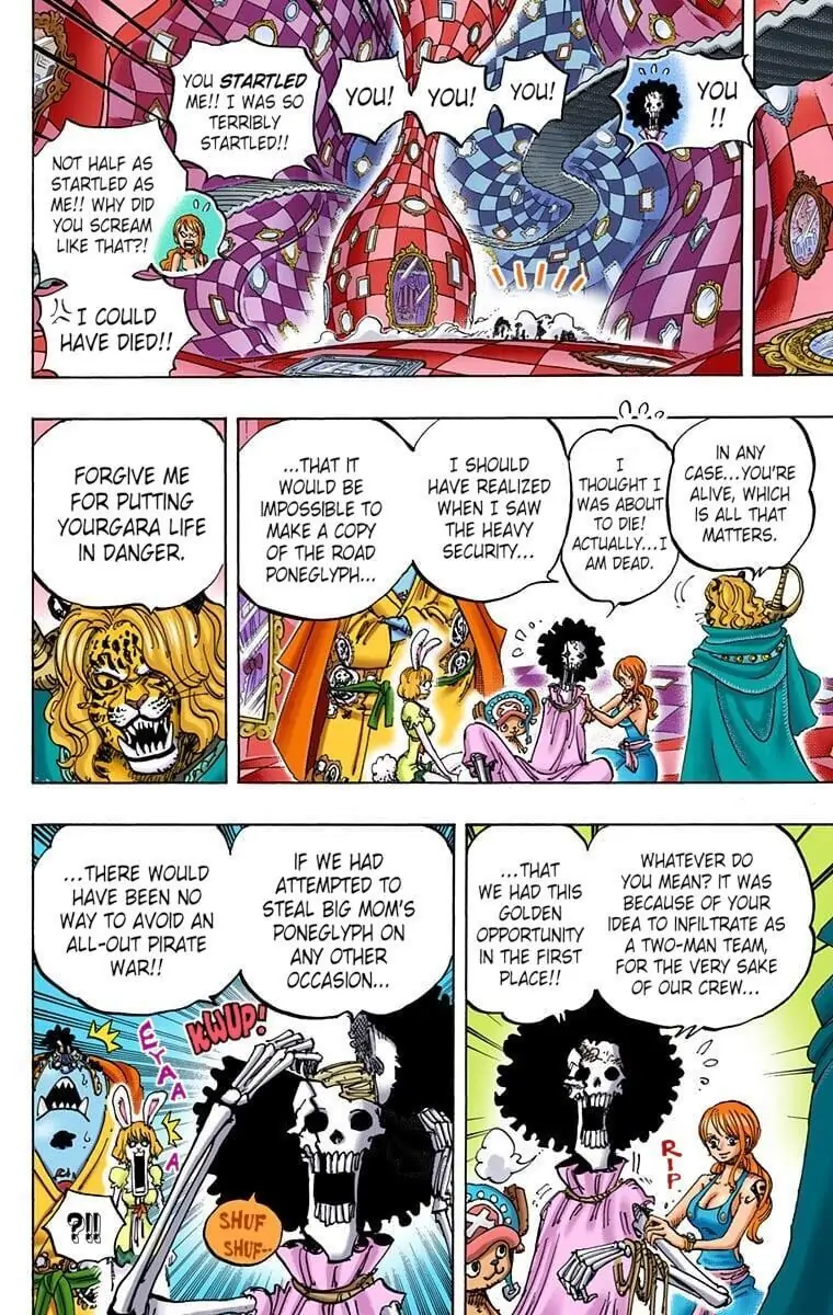 One Piece Digital Colored Chapter 855 image 13